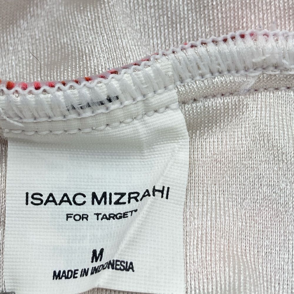 Isaac Mizrahi Red Rose One-Piece Swimsuit Size M - Picture 6 of 6